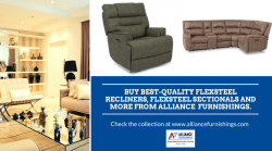 Buy Best-Quality Flexsteel Recliners, Flexsteel Sectionals & more From Alliance Furnishings.