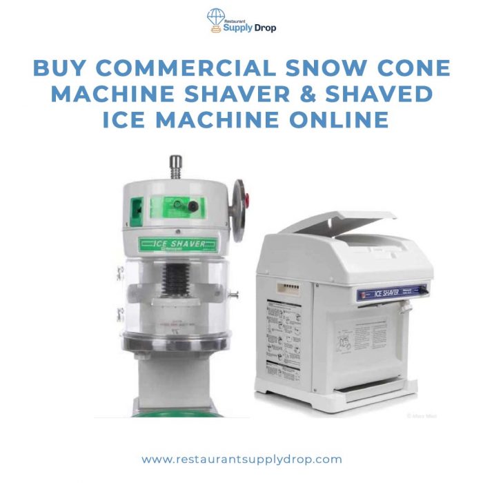 BUY COMMERCIAL SNOW CONE MACHINE SHAVER & SHAVED ICE MACHINE ONLINE