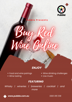 Buy Your Favourite Red Wine Online