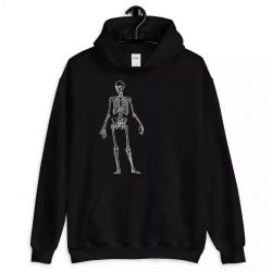 Bleach Skeleton Hoodie, Skeleton Dead Hoodie
