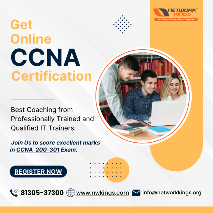 CCNA Course Online Training with Certification