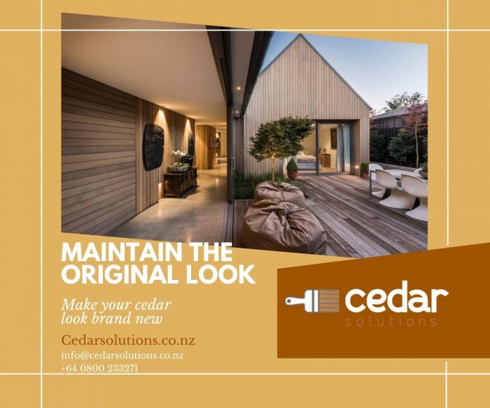 Discuss & achieve your desired look with cedar stain in Auckland
