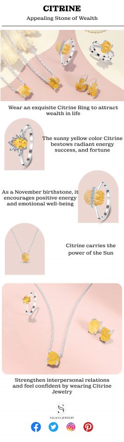 Citrine – Appealing Stone of Wealth