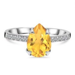 Beautiful Sterling Silver Citrine jewelry