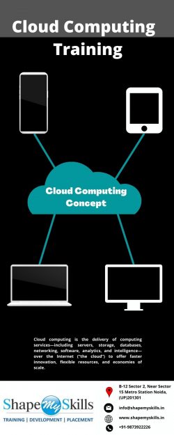 Best Platform for Learn Cloud Computing Training in Noida