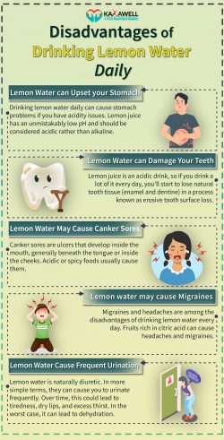 Disadvantages of Drinking Lemon Water