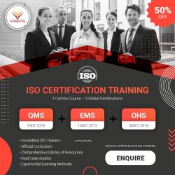 50% Discount on ISO certification Training Courses-Vinsys