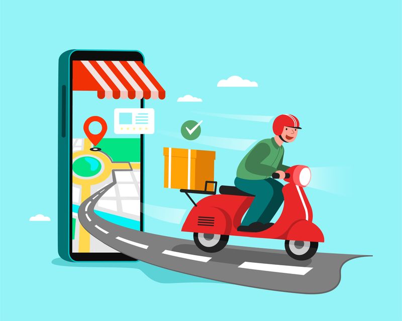 What are the different types of food delivery software?