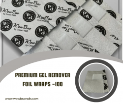 Premium Gel Remover Foil Wraps -100