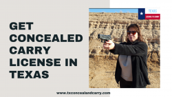 Get Concealed Carry License in Texas