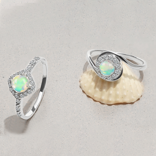 Latest Opal Gemstone Jewelry Collection