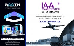 Design & Build Trade Show Booth for IAA Commercial Vehicles 2022