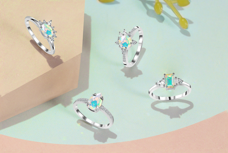 Latest Opal Ring Design At Sagacia Jewelry