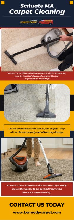 Worried about tough carpet stains?- Try the best carpet cleaning in Scituate, MA