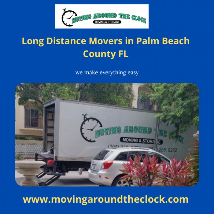 Long Distance Movers in Palm Beach County FL