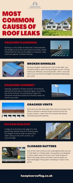 Most Common Causes of Roof Leaks