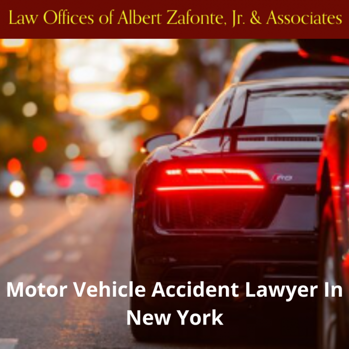 Motor Vehicle Accident Lawyer In New York