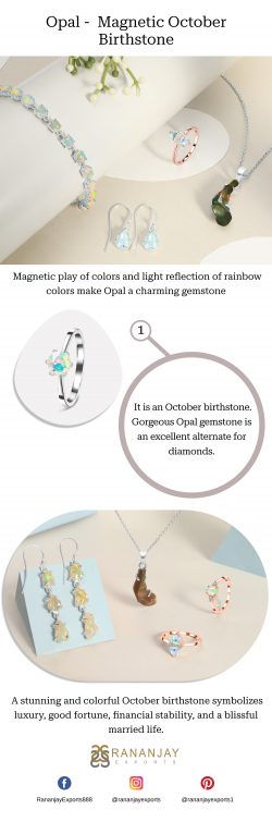 Opal Jewelry – Magnetic October Birthstone | Rananjay Exports