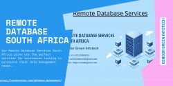 Remote Database Services South Africa – For You and Your Business
