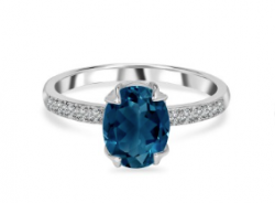 Graceful & Classy Look of London Blue Topaz Jewelry | Sagacia Jewelry