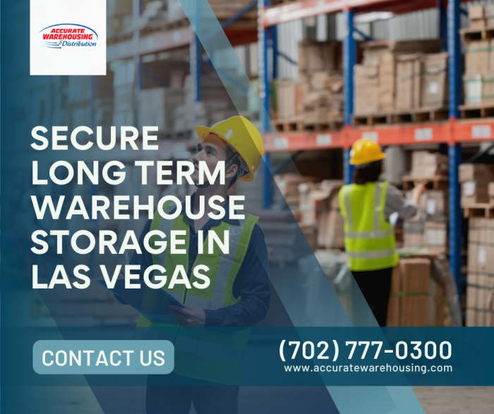 Secure Long Term Warehouse Storage in Las Vegas
