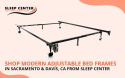 Shop Modern Adjustable Bed Frames in Sacramento & Davis, CA from Sleep Center