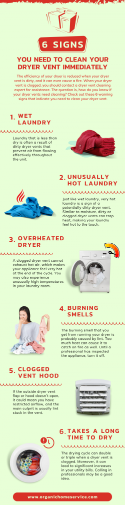 6 Signs You Need to Clean Your Dryer Vent Immediately