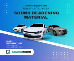 Use Car Audio Sound Dampening Material for a the best music experience in your car