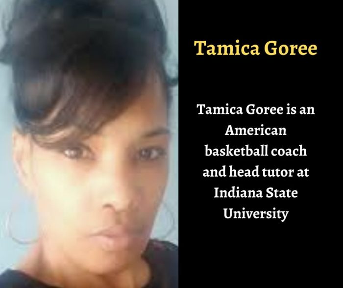 Tamica Goree is an American basketball coach