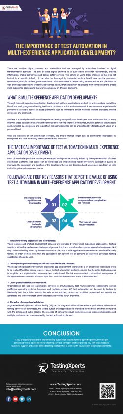 The Importance of Test Automation in Multi-Experience Application Development
