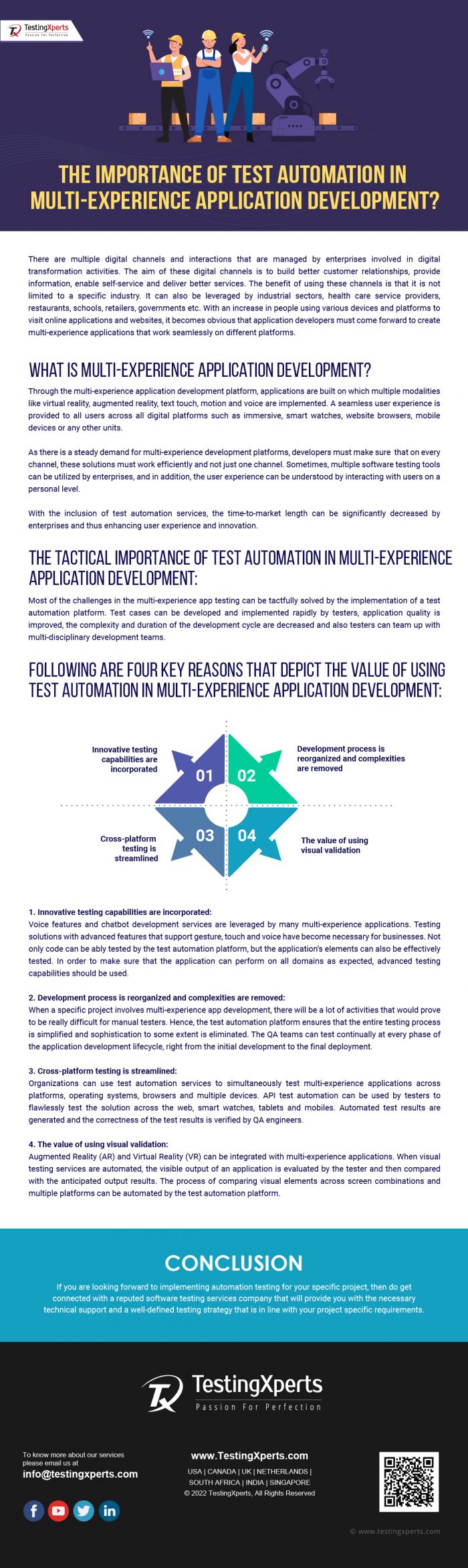 The Importance of Test Automation in Multi-Experience Application Development