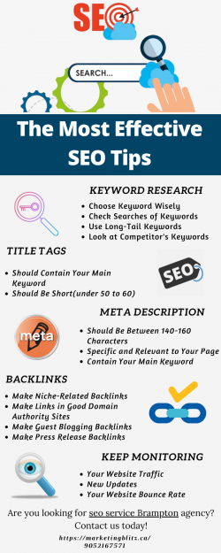 The Most Effective SEO Tips