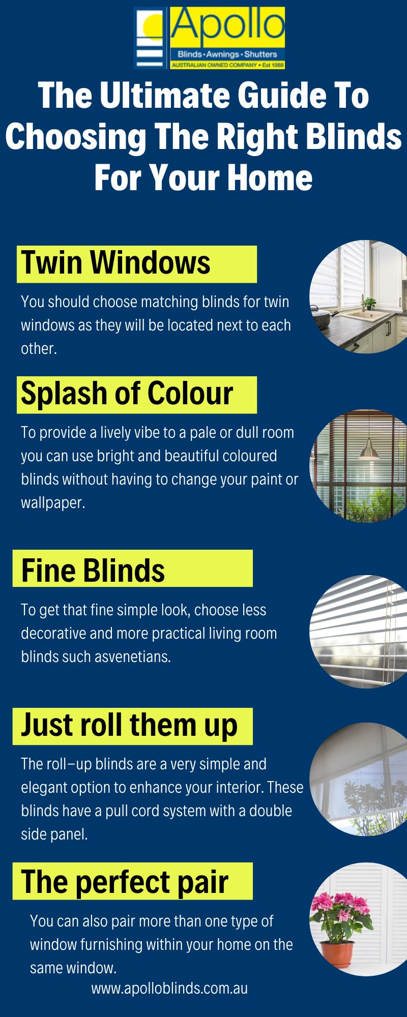 The Ultimate Guide To Choosing The Right Blinds For Your Home