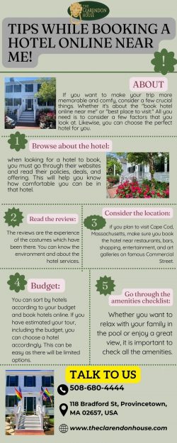 Tips While Booking A Hotel Online Near Me