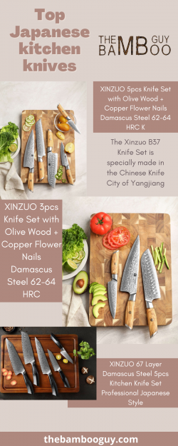 Top Japanese Kitchen Knives | The Bamboo Guy