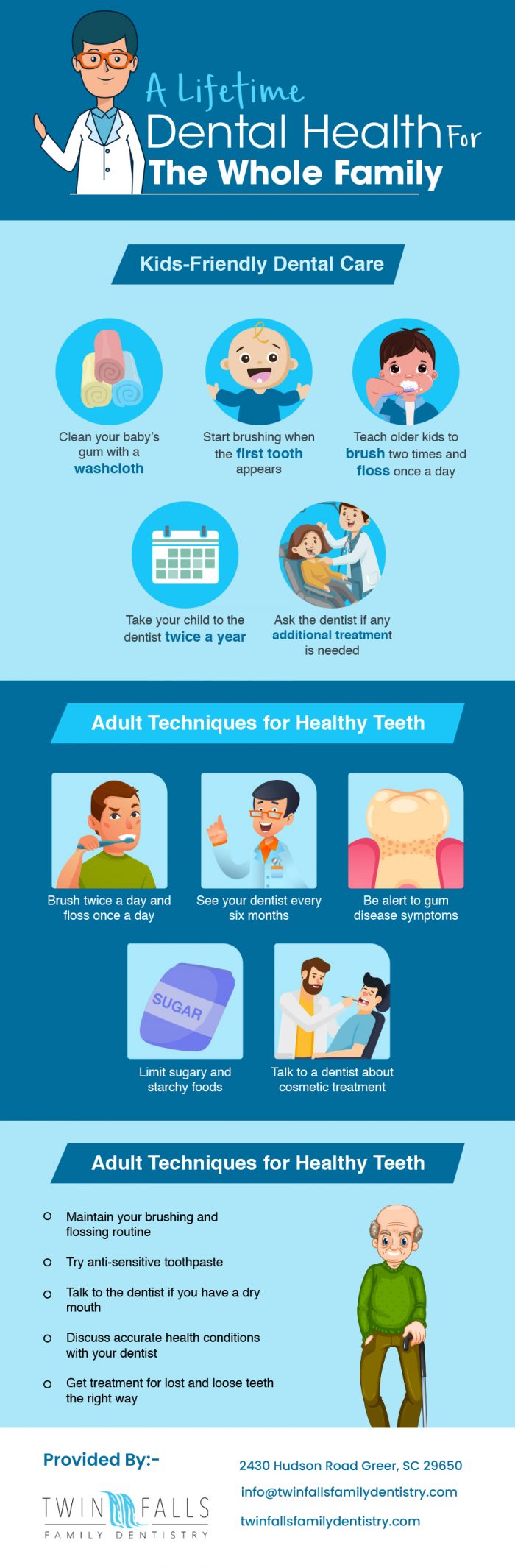 Get Excellent Family Dentistry In Greer, SC, From Twin Falls Family Dentistry