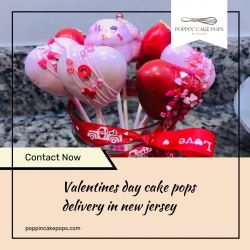 Valentines Day Cake Pops Delivery in New Jersey