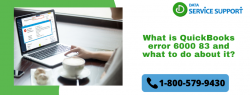 What is QuickBooks error 6000 83 Why and what to do about it?
