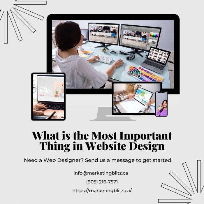 What is the Most Important Thing in Website Design