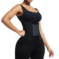 Wholesaleshapeshe Rose Red Plus Waist Trainer With Straps Posture Correction Suitable Women Men