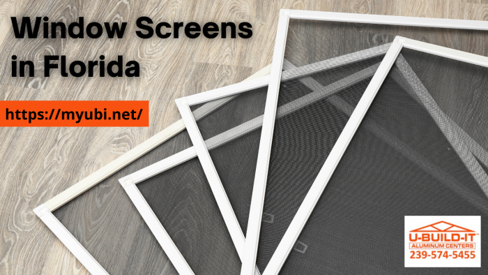 Window Screens in Florida by the Best Window Screen Company