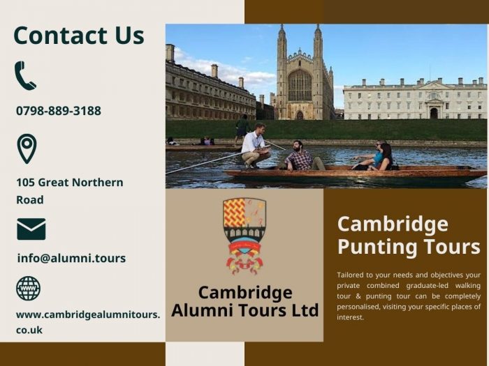 Enjoy Cambridge Punting Tours