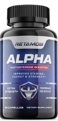 Retamob Alpha Testosterone Booster(Dual Action Formula) Boost Your Libido To Restore Sex Drive!