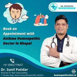 Book an Appointment with Asthma Homeopathic Doctor in Bhopal