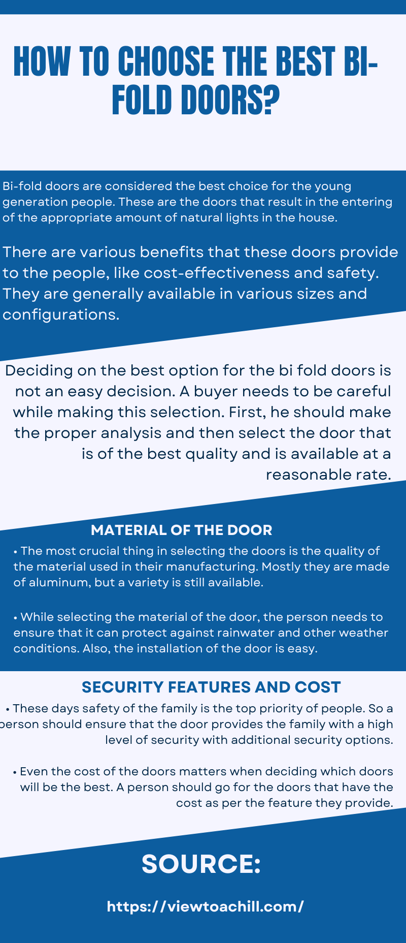 Know Everything about the Bi-Fold Doors