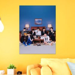 BTS Poster Art Wall Poster Sticky Poster
