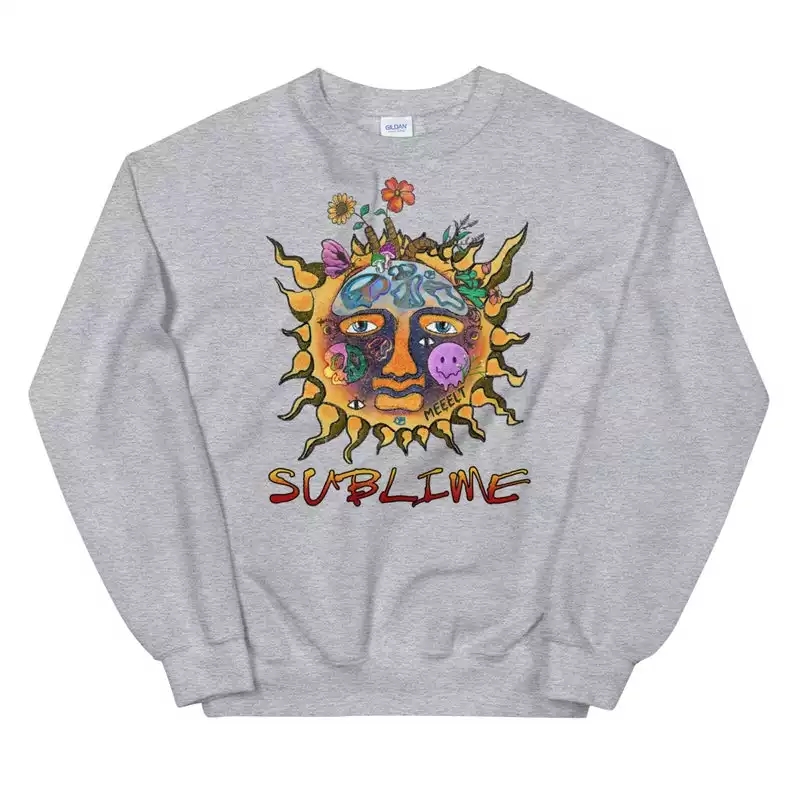 Urban Outfitters Sublime Shirt, Sun Sweatshirt Vintage Sweater Gift