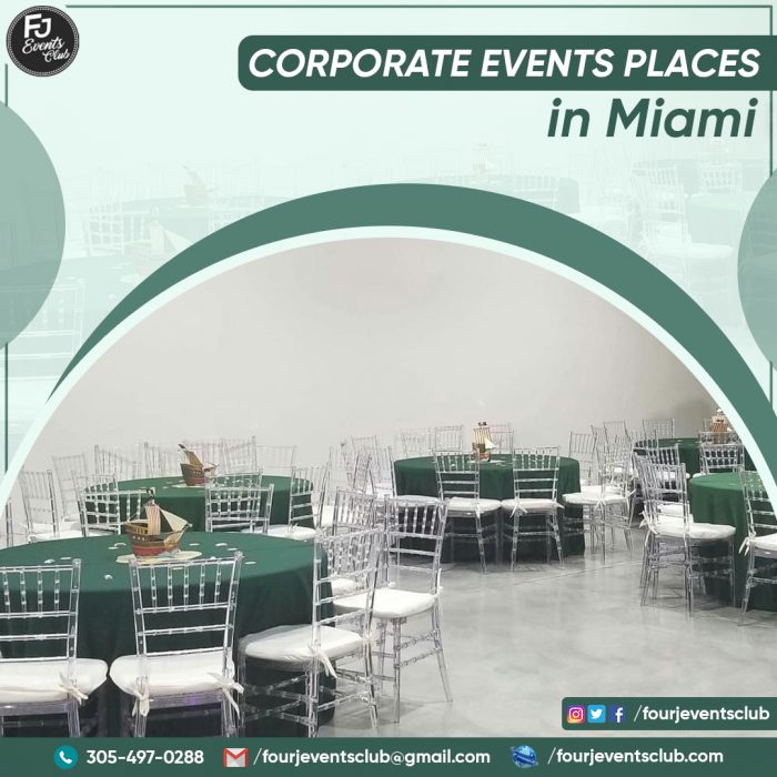 Corporate Events Places in Miami
