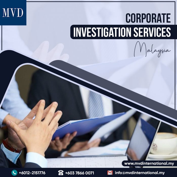 Corporate Investigation Services Malaysia