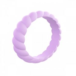 Customize Stackable Twist Silicone Ring-2 | Newtop Rubber